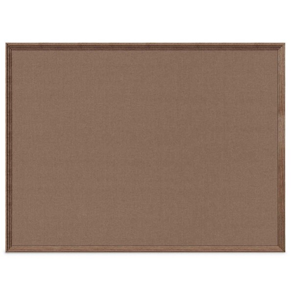 United Visual Products Decor Wood Combo Board, 60"x48", Cherry/Black Porcelain & Amethyst UV704DEFAB-CHERRY-BLKPORC-AMETHY - main